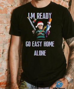 Go Easy Home Alone Christmas Knit T Shirt