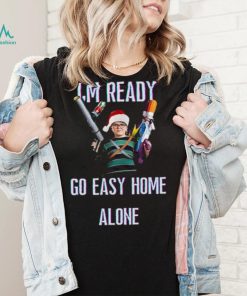 Go Easy Home Alone Christmas Knit T Shirt