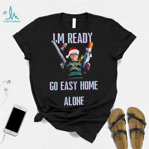 Go Easy Home Alone Christmas Knit T Shirt