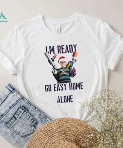 Go Easy Home Alone Christmas Knit T Shirts
