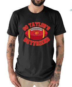 Go Taylors Boyfriend Travis Kelce Football Shirt