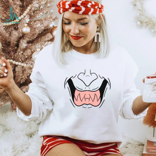 Goblin Grin Face Mask Crewneck Shirt