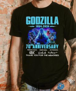 Godzilla 1954 2024 70th anniversary thank you for the memories shirt