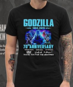 Godzilla 1954 2024 70th anniversary thank you for the memories shirt