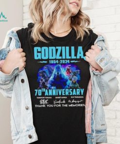 Godzilla 1954 2024 70th anniversary thank you for the memories shirt