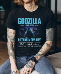 Godzilla 1954 – 2024 70th Anniversary Thank You For The Memories T Shirt