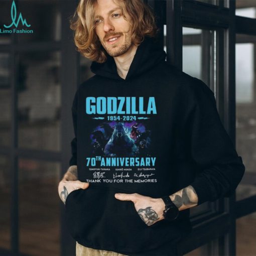 Godzilla 1954 – 2024 70th Anniversary Thank You For The Memories T Shirt