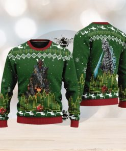 Godzilla Movie Ugly Christmas Sweater