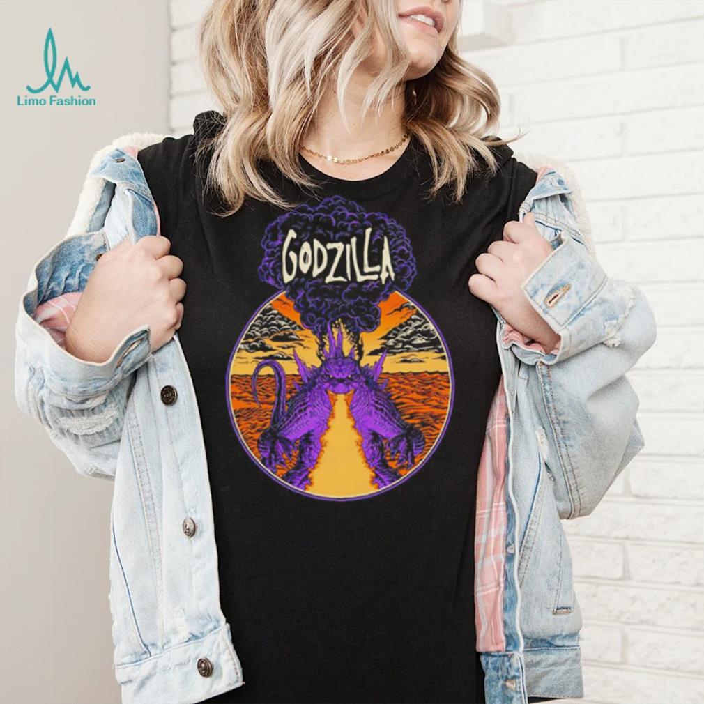 Godzilla metal art shirt Godzilla metal art shirt