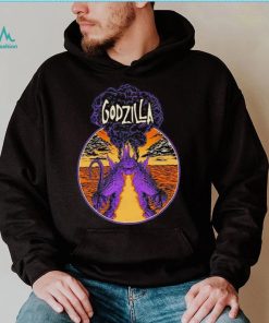 Godzilla metal art shirt