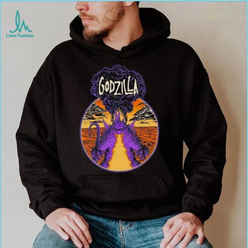 Godzilla metal art shirt
