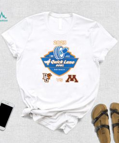 Golden Gophers vs Falcons 2023 Quick Lane Bowl shirt