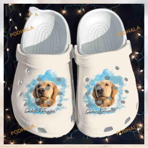 Golden Retriever Dog Cute Crocs