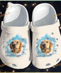 Golden Retriever Dog Cute Crocs