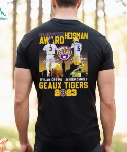 Golden Spikes Heisman Award Dylan Crews And Jayden Daniels 2023 T Shirt