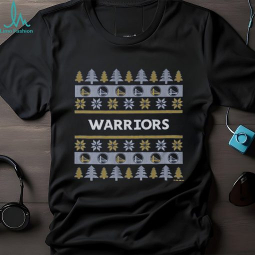 Golden State Warriors Holiday Christmas Tree T Shirt