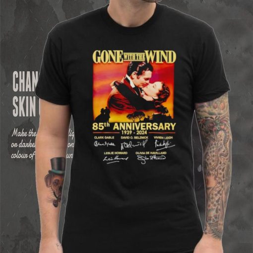 Gone with the Wind 85th anniversary 1939 2024 signatures shirt
