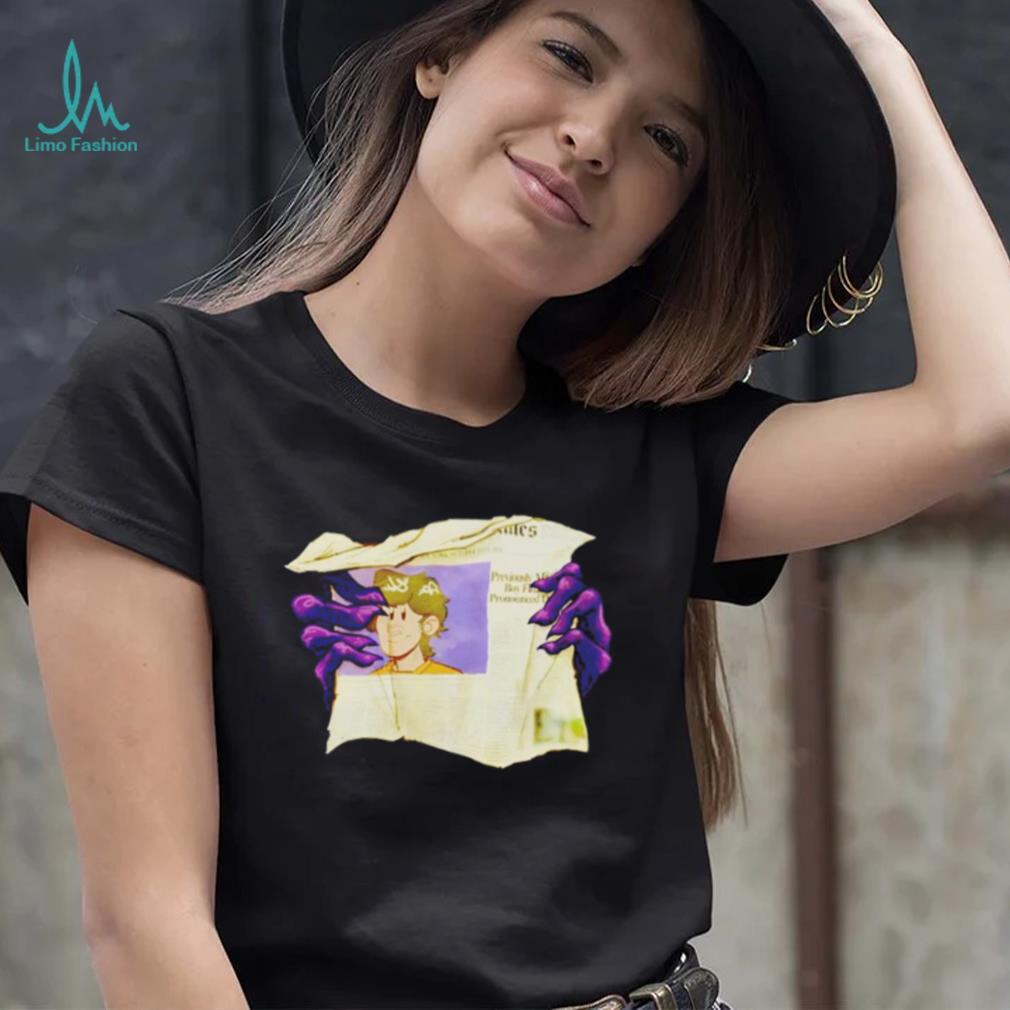 Graaavel’s Backstory newspaper shirt Graaavel’s Backstory newspaper shirt