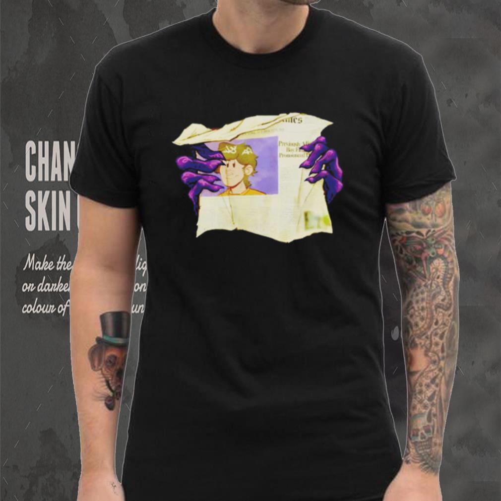 Graaavel’s Backstory newspaper shirt Graaavel’s Backstory newspaper shirt