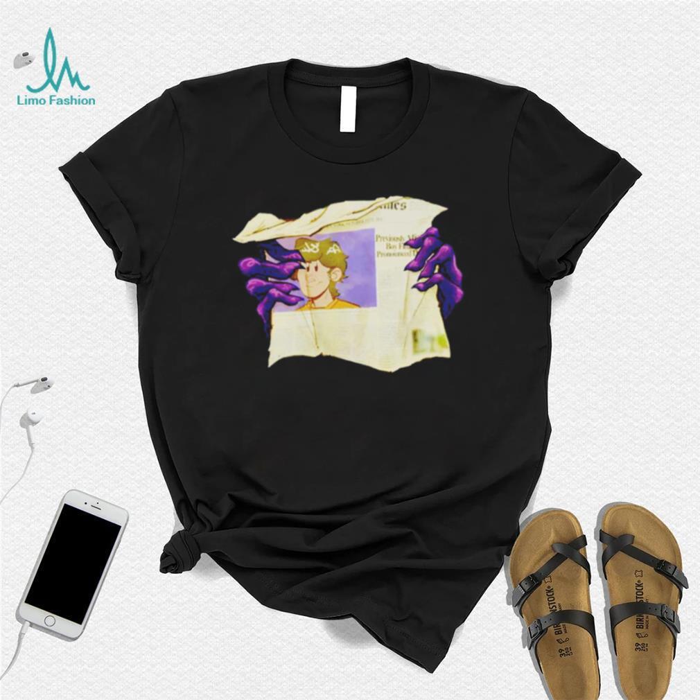 Graaavel’s Backstory newspaper shirt Graaavel’s Backstory newspaper shirt