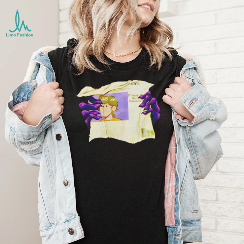 Graaavel’s Backstory newspaper shirt Graaavel’s Backstory newspaper shirt