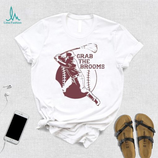 Grab the brooms baseball shirt