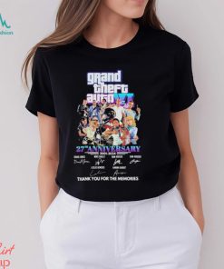 Grand Theft Auto VI 27th Anniversary 2001 – 2024 Thank You For The Memories Shirt