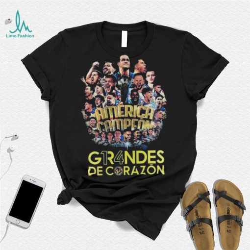 Grandes De Corazon Club America Campeon 2023 Custom Baseball Shirt