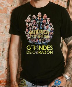 Grandes De Corazon Club America Campeon 2023 Custom Baseball Shirt