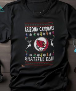 Grateful Dead Arizona Cardinals Ugly Christmas Shirt