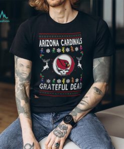 Grateful Dead Arizona Cardinals Ugly Christmas Shirt