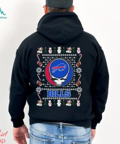 Grateful Dead Buffalo Bills Ugly Christmas Shirt, hoodie, sweater, long sleeve and tank top Grateful Dead Buffalo Bills Ugly Christmas Shirt
