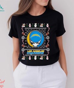 Grateful Dead Los Angeles Chargers Ugly Christmas Shirt