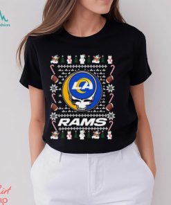 Grateful Dead Los Angeles Rams Ugly Christmas Shirt