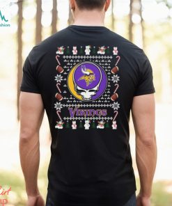 Grateful Dead Minnesota Vikings Ugly Christmas Shirt