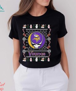 Grateful Dead Minnesota Vikings Ugly Christmas Shirt