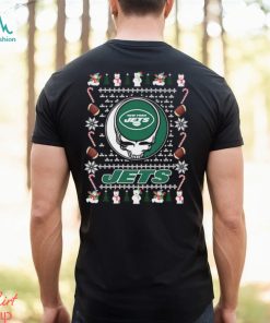 Grateful Dead New York Jets Ugly Christmas Shirt