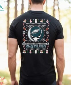 Grateful Dead Philadelphia Eagles Ugly Christmas Shirt