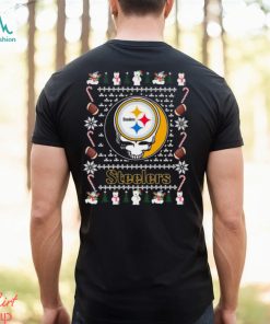 Grateful Dead Pittsburgh Steelers Ugly Christmas Shirt