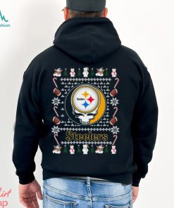 Grateful Dead Pittsburgh Steelers Ugly Christmas Shirt