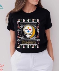Grateful Dead Pittsburgh Steelers Ugly Christmas Shirt