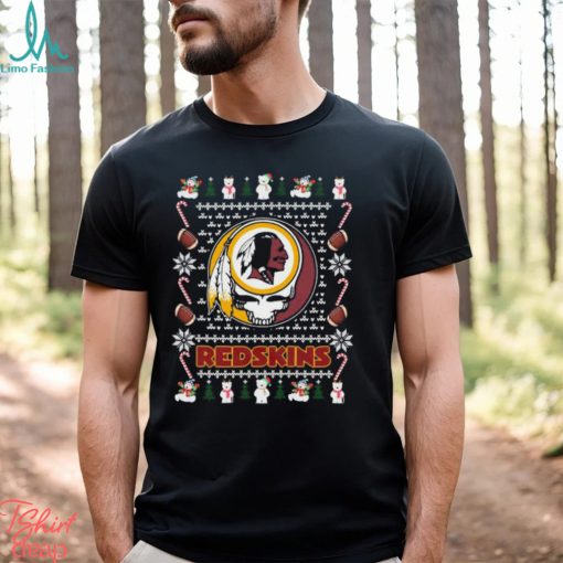 Grateful Dead Washington Redskins Ugly Christmas Shirt