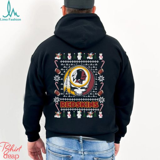 Grateful Dead Washington Redskins Ugly Christmas Shirt