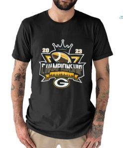 Green Bay Packers Football NFL 2023 Championship Crown Logo Shirt