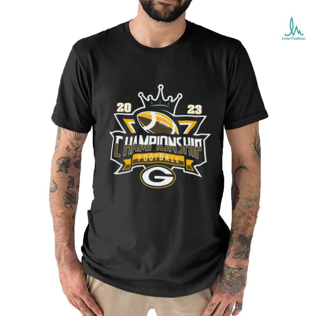 Green Bay Packers Football NFL 2023 Championship Crown Logo Shirt Green Bay Packers Football NFL 2023 Championship Crown Logo Shirt