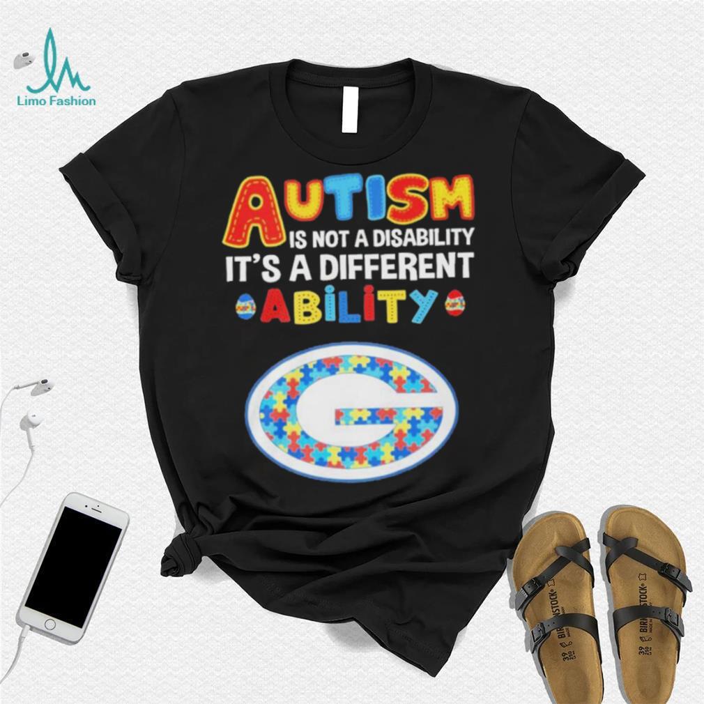 Green Bay Packers NFL Autism Is Not A Disability 2024 Shirt Green Bay Packers NFL Autism Is Not A Disability 2024 Shirt