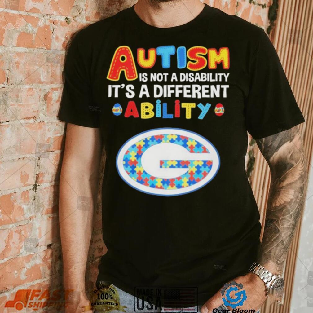 Green Bay Packers NFL Autism Is Not A Disability 2024 Shirt Green Bay Packers NFL Autism Is Not A Disability 2024 Shirt