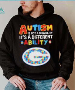 Green Bay Packers NFL Autism Is Not A Disability 2024 Shirt