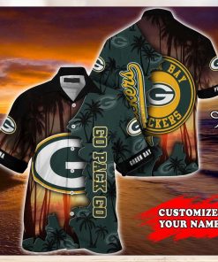 Green Bay Packers NFL Customized Summer Hawaii Shirt For Sports Enthusiasts