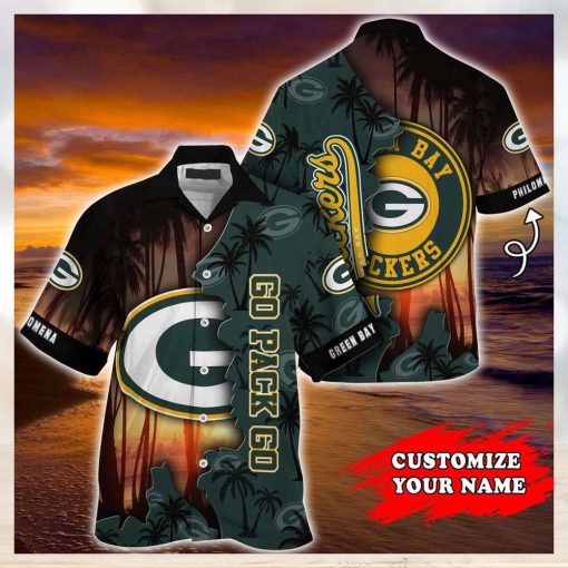 Green Bay Packers NFL Customized Summer Hawaii Shirt For Sports Enthusiasts